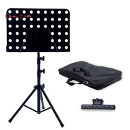 Sheet Music Holder Music Stand Tripod Stand Black Musical Instrument Accessories Score