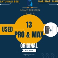 [USED] 13P/ 13PM BH 100% (SATU TAHUN WARRANTY)