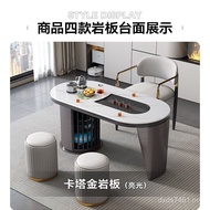 Bancha Tea Kung Fu Household Balcony Integrated Table Chair Combination Luxury Office Table Coffee T