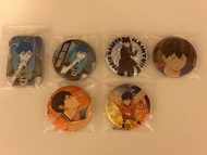 排球少年影山飛雄襟章 燙金方