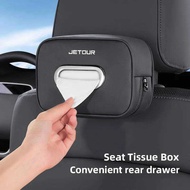 Car Tissue Storage Box Organizer Auto Interior Accesories For Jetour X70 X90 X70S PLUS Dashing X-1 X