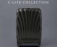 最後優惠 Samsonite C-LITE SPINNER 86/33 BLACK 33吋 升級超輕貝殼 超大型托運箱 黑色 歐洲製造 C LITE  搵喼More易