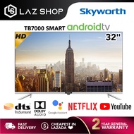 Skyworth 43 Inch 2K Android Smart Full Hd Led TV 43TB7000 | 32 Inch Digital HD Android Smart TV 32TB7000