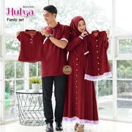 Baju Muslim Pria Wanita / Couple Muslim Hulya / Pasangan Kondangan Set Keluarga Ibu Dan Anak Adik Kakak Perempuan Terbaru Suami Istri Couple Baju Muslim Pria Wanita Couple Muslim Hulya Pasangan Kondangan Set Keluarga Family Set 1 Anak Terbaru Kekinian COD