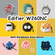 【imamura】For Edifier W260NC Case Cute Cartoon Soft Silicone Earphone Case Casing Cover