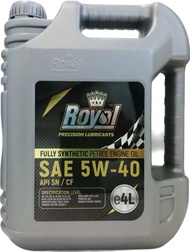 Royal Fully Synthetic Petrol Engine Oil SAE 5W-40 API-SN/CF 4L