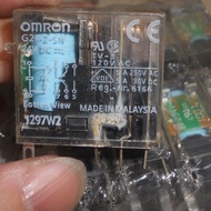 OMRON Relay G2R-2-SND 24 Action Indicator Diode Built-In Locking P2RF-08 P2RF-08E