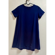 Blue Dress Uniqlo Brand ** Used In Good Condition With Two Side Pockets.