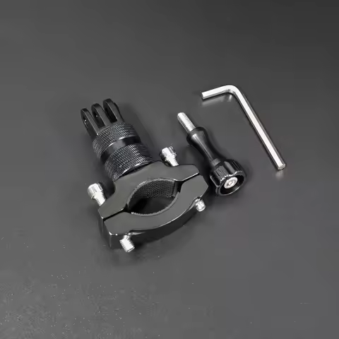 Aluminum Bike Bicycle Handlebar Mount For GoPro Hero 13 12 11 10 9 8 Insta360 X5 X2 X3 X4 DJI Osmo A