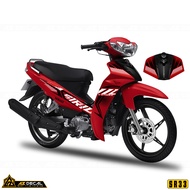 Tem Sấm Sét Sirius RC | SR33 | Team Decal Rời Hình Dán Xe Máy Sirius Trắng Đen Xanh Đỏ Chống Xước -