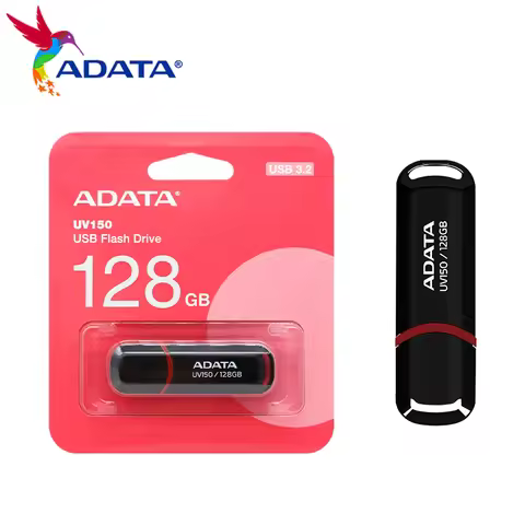 ADATA UV150 USB Flash Drive USB3.2 32GB 64GB pendrive High Speed 128GB 256GB флешка Black Flash Memo