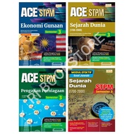 ACE STPM Sejarah Dunia Sem 3 . Ekonomi Gunaan Sem 3. Perniagaan Sem 3 (Edisi 2026)