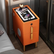 Smart bedside table, simple and modern bedside table