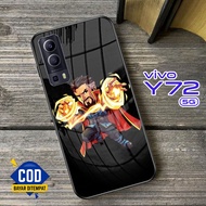 VIVO Y72 (5G) Glass Softcase - VIVO Y72 (5G) Mobile Phone Case [T89].