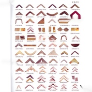 Recipe album, simple self-made corner-protected notebook, vintage copper-colored planner, leather ac