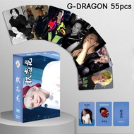 30-124pcs BIGBANG G-DRAGON Holographic Lomo Cards Übermensch POWER GD Sticker Photocards KWON JI YON
