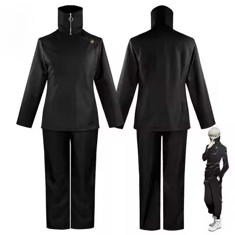 Fushiguro Megumi Inumaki Toge Cosplay Costume Anime Character Halloween Masquerade Performance Cloth