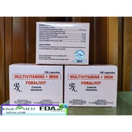 MULTIVITAMINS+IRON(FORALIVIT)CAPSUL(HEMATINIC)