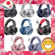 OneOdio Pro 10 Over-Ear Wired DJ Monitor Headphones Bass-Enhanced 50mm Driver Recording Mixing Studi