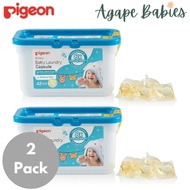 [2-Pack] Pigeon Baby Laundry Capsule 42Pcs