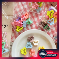 GRATIS ONGKIR - F6428 Jepit Rambut Mini 10 PCS /Aksesoris Rambut Lucu Free Box /  Hair Clip Ombre de