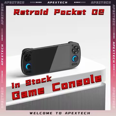 Retroid Pocket G2 Android Handheld Game Console 5.5 Inch 1080P AMOLED Hall Effect Joystick Retro Emu