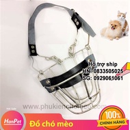 Hanpet - SP585 -Rọ mõm cho chó - Ro inox ( 4711451) rọ mõm chó size tiểu từ 8-15kg