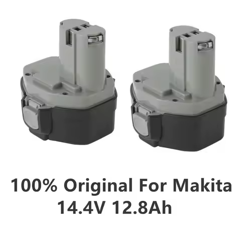 2023 Original 14.4V 12800mAh NI-CD power tool battery, suitable for MAKITA PA1414221420 192600-1 628