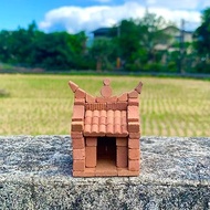 【DIY材料組合包】小土地公廟/小磚塊模型/迷你紅磚/台灣傳統築