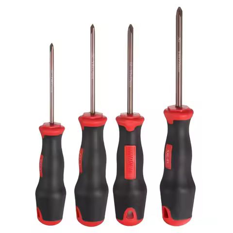 4pcs Y3/Y4/Y5/Y6 U1.7-2.6 Y Tip U-Type Triangle Screwdriver Magnetic Tip Screwdrivers S2 Alloy Steel