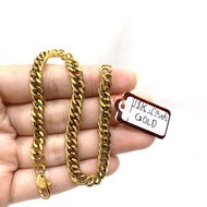 Mikanas Gift Saudi Gold Original Bracelet 18k Pawnable Saudi Gold Original Titanium Steel Made In It