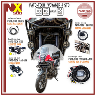 สปอร์ตไลท์ NX500 รุ่น PATO-Tech VOYAGER 4 STD ปลั๊กตรงรุ่น อุปกรณ์ครบจบในชุดเดียว (ฟรีชุดไฟ PASS)