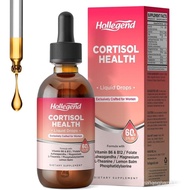 Cortisol Supplements for Women, Cortisol Wellness Liquid Drops, 16 in 1 Cortisol Detox Reducer w. , 