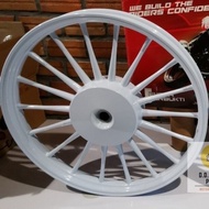 !!!โละ!!! แม็กล้อหลัง RCB (เฉพาะล้อหลัง) SP920 ใส่ CLICK / CLICK-110i / SCOOPY-I / AIR BLADE สีขาว ด