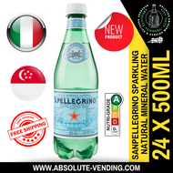 [CARTON] SAN PELLEGRINO Sparkling Mineral Water 500ML X 24 (BOTTLE) - FREE DELIVERY within 3 working days!