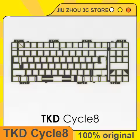 TKD Cycle8 Mechanical Keyboard Postioning Plate PCB Mounted PP PC FR4 Aluminum Carbon Fiber Keyboard