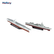 [Hellery] Aircraft Carrier Toy Destroyer Model, Simulation Ship Type 055, Warship Models for Party S