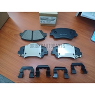 ORIGINAL FRONT BRAKE PAD GENUINE PART  [58101-A7A00] KIA K3 , RIO UB 2014 , K2 , HYUNDAI ELANTRA MD 