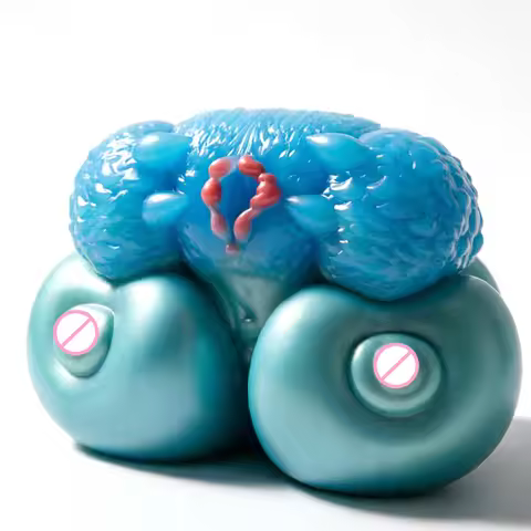 GEEBA Medical-Grade Male Masturbator Cup Realistic Breast Shape Onahole For Men18+ Body-Safe Soft Si