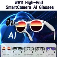 2026 W611 New 8K HD AI Smart Glasses ChatGPT 800MP Camera WiFiBluetooth Call AI Translation Voice As