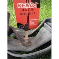 Kenda bicycle inner tube 20x1.25/1.5 FV