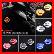 MORIN XMAX COVER EMBLEM LOGO CNC ALLOY YAMAHA XMAX 250 300 ALOI