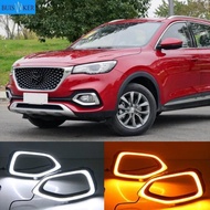 Car bumper headlight for MG HS daytime light 2018~2020y DRL car accessories LED headlamp for MG HS f