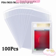 LANFYGOODSS 100 Sheets PSA BGS Card Brick Film, Waterproof Durable PSA BGS Slab Sleeve,  Strong Tran