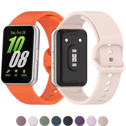 Sport Silicone Strap for Samsung Galaxy Fit 3 Band Smartwatch Rubber Bracelet Correa for Samsung Gal
