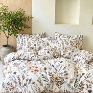 Aussino Relax Lupine Fitted Sheet Set / Quilt Cover Set