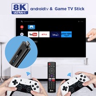 TV98ATV Game Stick Classic Tv Game Console 4k HD Set 2 Controllers & Stick Built-In 20000+ Games