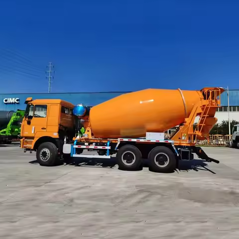 6x4 10M3 Concrete Mixer Truck 380HP New Self-loading Cement Mixer Trucks for Sale
