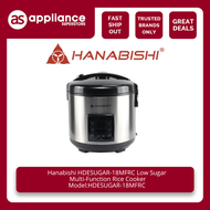 Hanabishi HDESUGAR-18MFRC Low Sugar Multi-Function Rice Cooker