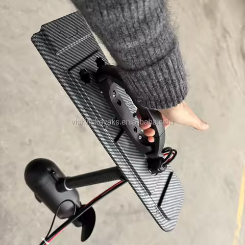 Vicking Aluminum Electric Trolling Motor for Diver Fin Pedal Kayak 55LBS/65LBS 12V/24V High Speed Ea